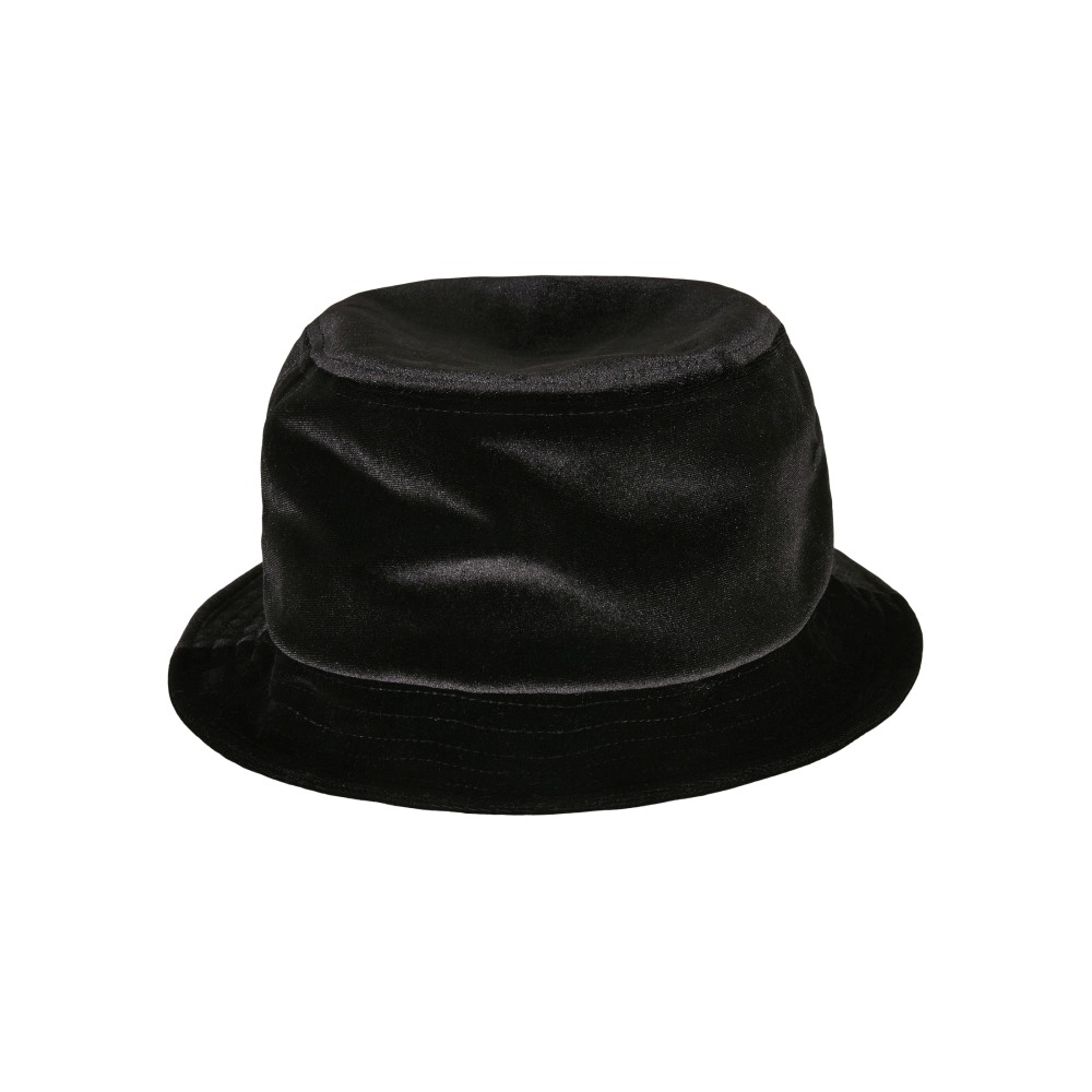 Urban Classics - Velvet Chapeau de seau - Noir